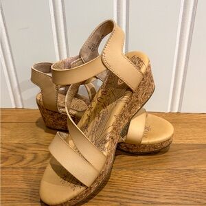 Blowfish Malibu Girls Loverli Blush Wedge Sandals